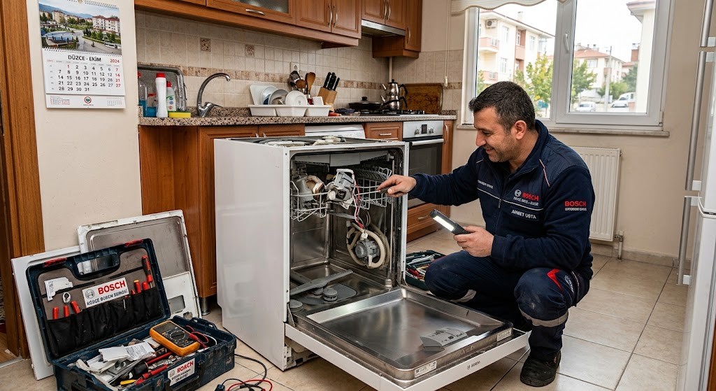 Düzce Bosch Bulaşık Makinesi Tamiri ve Kronik Arızalar